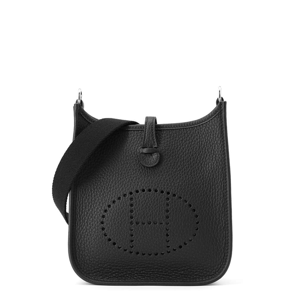 【決算セール開催中！】エルメス ショルダーバッグ エブリンTPM ブラック/シルバー金具 トリヨンクレマンス K刻印 黒 エルメス エブリン エヴリン エルメス バッグ エルメス レディース HERMES Evelyne HERMES BAGのサムネイル