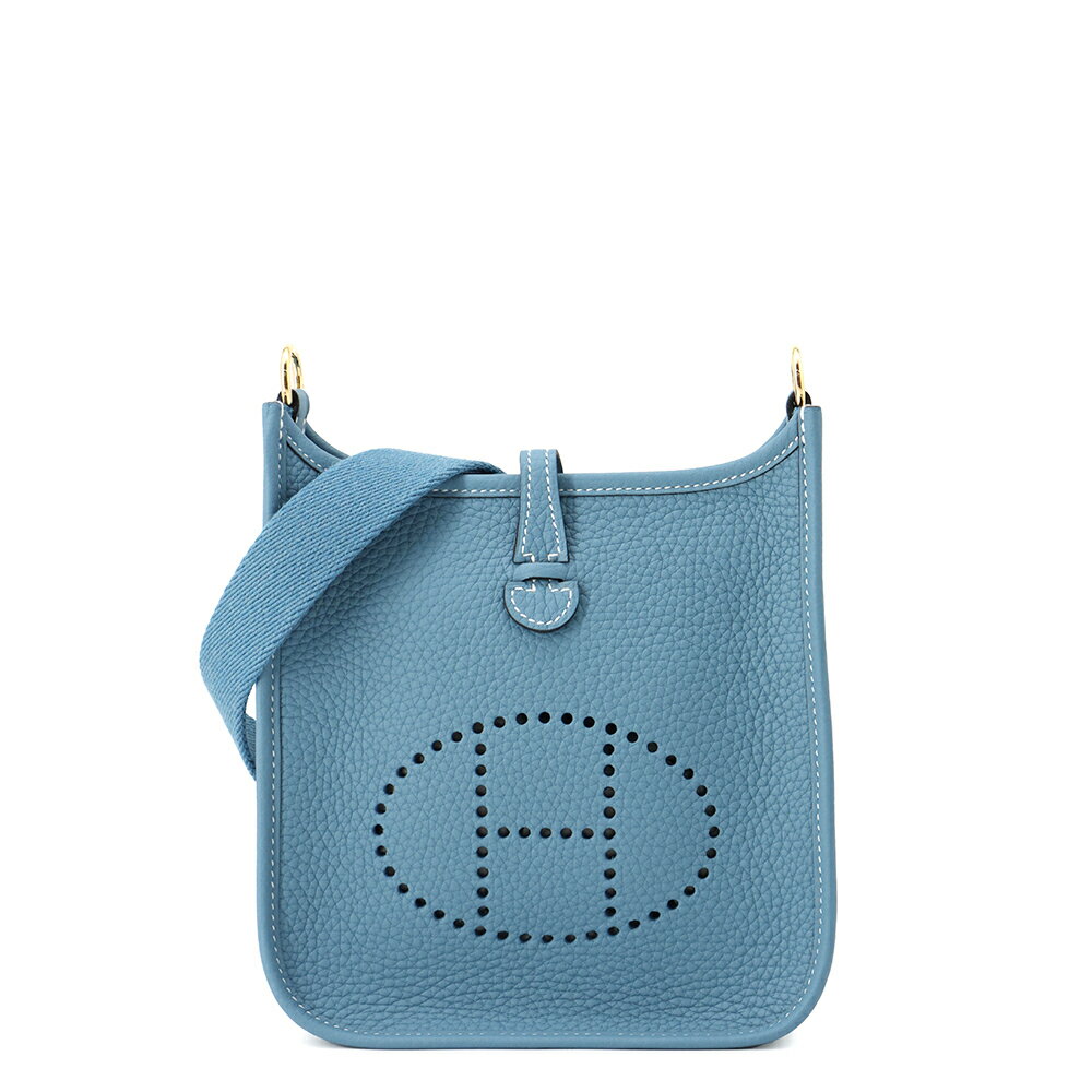 【決算セール開催中！】 エルメス ショルダーバッグ エブリンTPM ニューブルージーン/ゴールド金具 トリヨンクレマンス B刻印 【中古】 エルメス エブリン エヴリン エルメス バッグ エルメス レディース HERMES Evelyne HERMES BAGのサムネイル