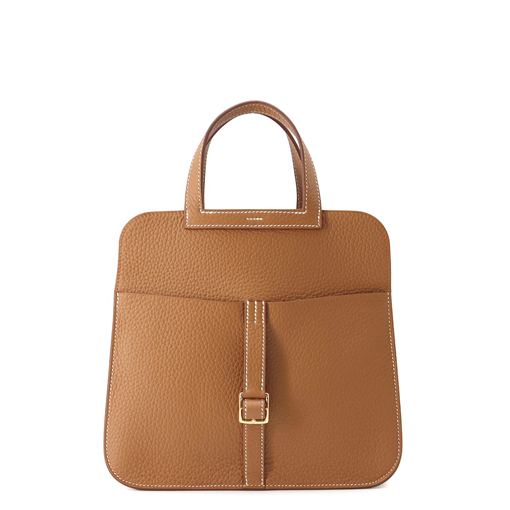 エルメス ハンドバッグ アルザン25 ゴールド/ゴールド金具 トリヨンクレマンス W刻印 2wayショルダー 【中古】 エルメス バッグ エルメス HERMES BAGのサムネイル