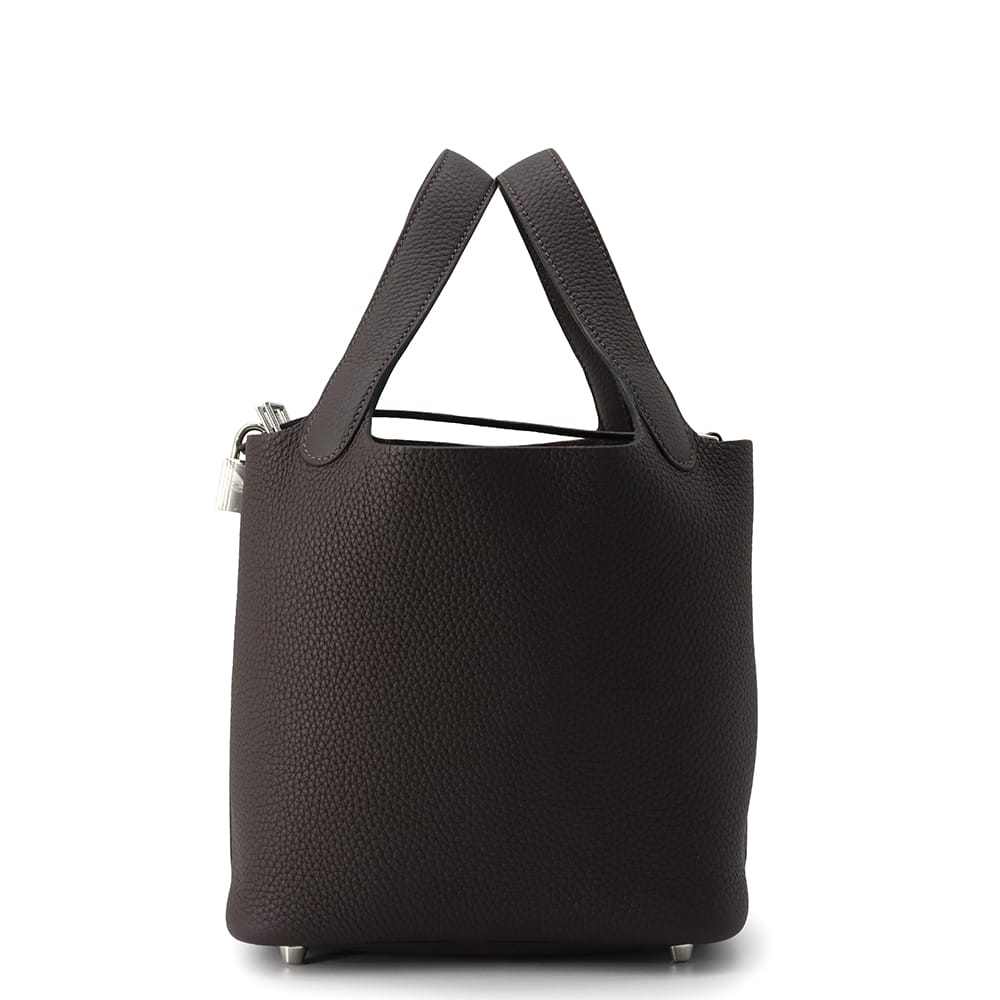 【決算セール開催中！】 エルメス ハンドバッグ ピコタンロックPM マカサー/シルバー金具 トリヨンクレマンス W刻印 エルメス ピコタンロック ピコタン エルメス バッグ エルメス レディース HERMES Picotin Lock HERMES BAGのサムネイル