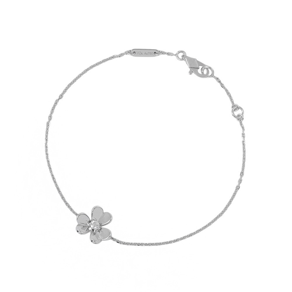 ヴァンクリーフ&アーペル ブレスレット フリヴォル ブレスレット ミニモデル ダイヤモンド 1P 0.05 K18WG VCARP0J500 【中古】 ヴァンクリーフ&アーペル ブレスレット Van Cleef & Arpelsのサムネイル