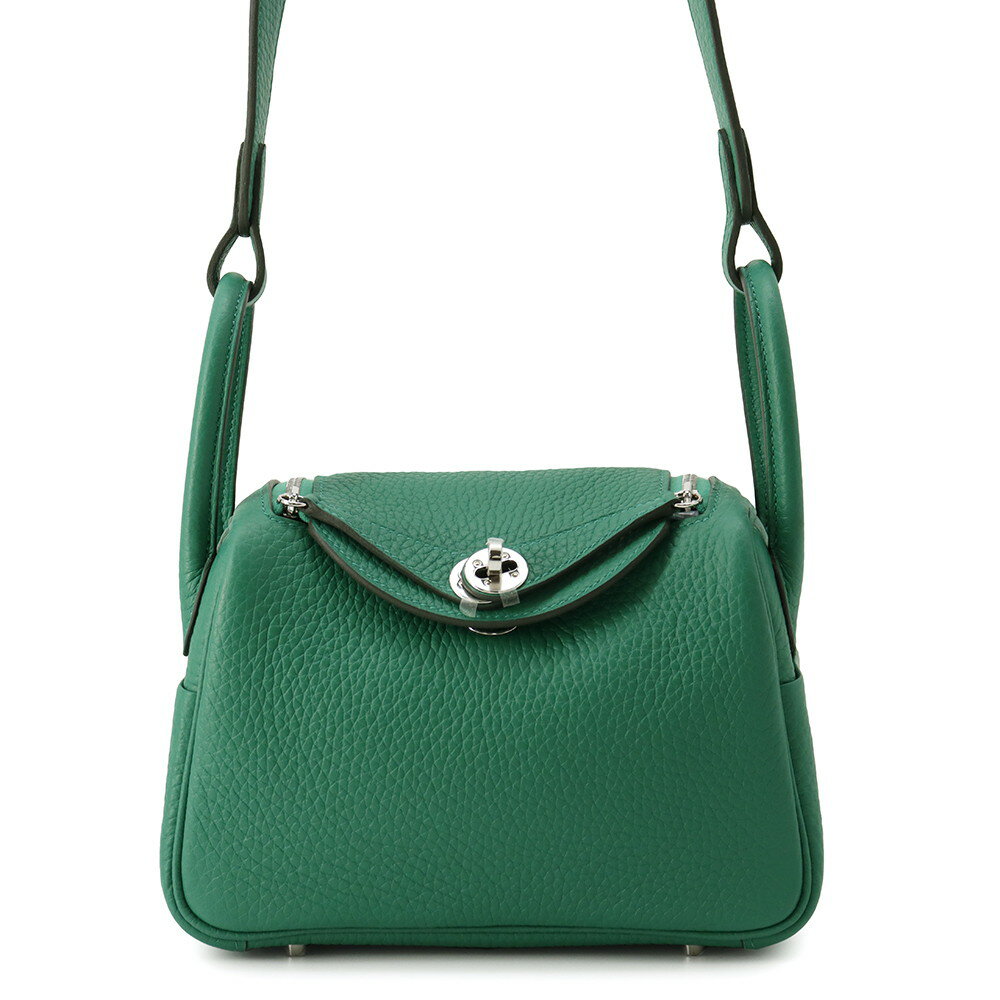 エルメス ハンドバッグ リンディ ミニ ヴェールヴェルティゴ/シルバー金具 トリヨンクレマンス W刻印 HERMES バッグ 2wayショルダーバッグ エルメス リンディ エルメス バッグ エルメス レディース HERMES BAGのサムネイル