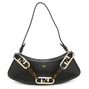 【決算セール開催中!】フェンディ ショルダーバッグ オーロック スィング ホーボー 8BS068 FENDI ワンショルダー 黒 【中古】 フェンディ バッグ フェンディ レディース FENDI BAG