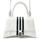 バレンシアガ ハンドバッグ トップハンドル アワーグラス S Hourglass S 593546 BALENCIAGA 2way 白 【安心保証】 【中古】 バレンシアガ バッグ BALENCIAGA BAG