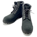 ルイヴィトン ブーツ LV × Timberland 6-IN アンクルブーツ スエード メンズサイズ7 1AD73B LOUIS VUITTON 黒 ブラック...