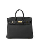 【決算セール開催中!】エルメス バーキン25 ブラック/ゴールド金具 トゴ K刻印 HERMES Birkin ハンドバッグ 黒 エルメス バーキン エルメス ...
