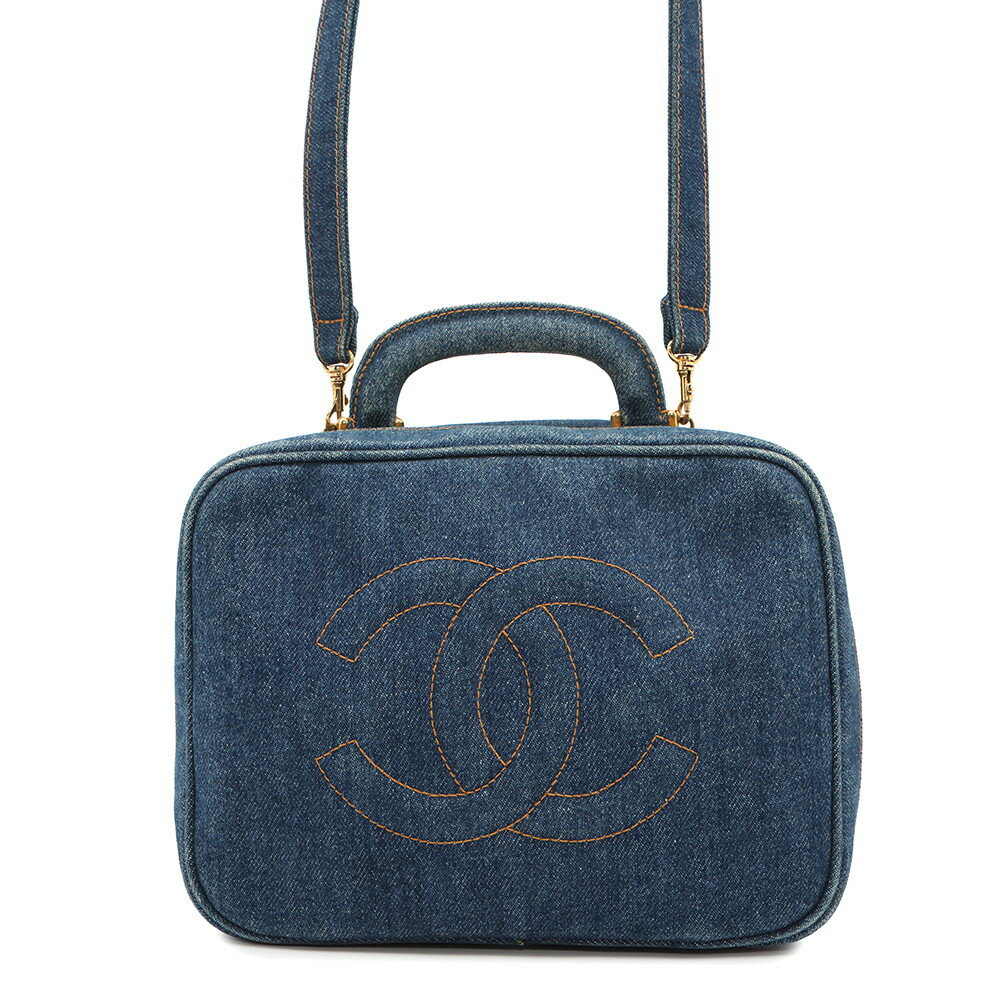 【デニム♡ハートCCロゴ】CHANEL *バニティバッグ 楽天市場】シャネル バニティバッグ(素材(生地・毛糸)デニム