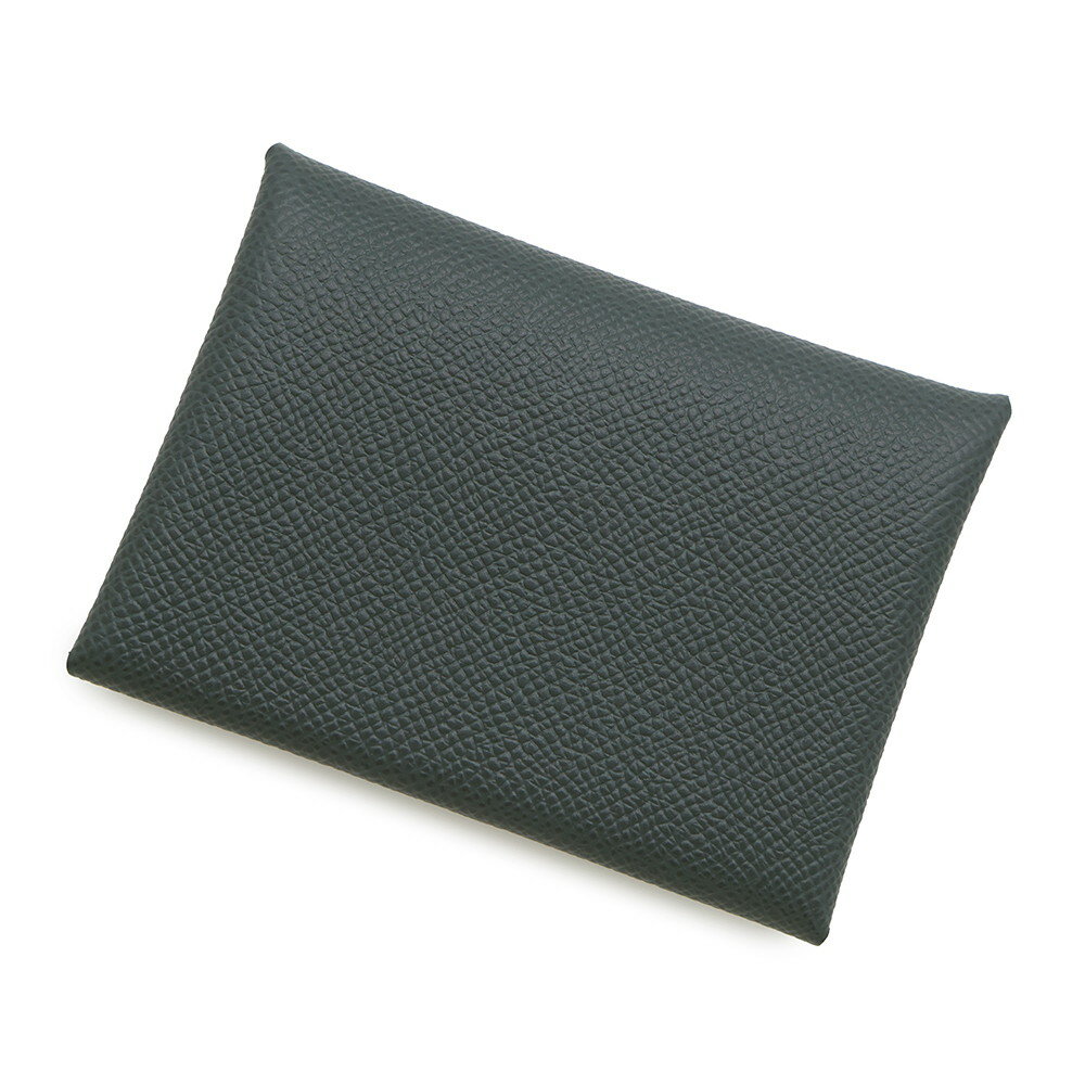 エルメス コインケース カルヴィ デュオ ヴェールマングローブ/シルバー金具 エプソン K刻印 財布 エルメス 財布 エルメス 小銭入れ HERMES WALLETのサムネイル