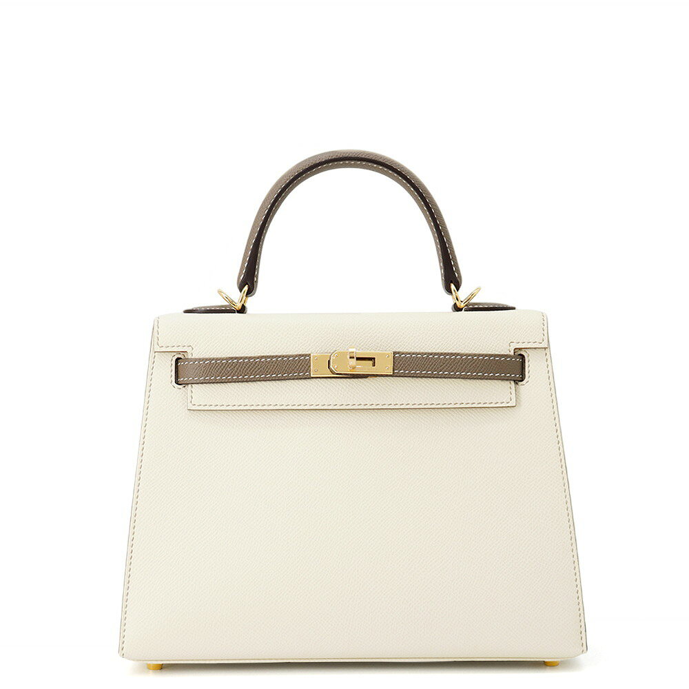 エルメス ハンドバッグ ケリー25 外縫い クレ/エトゥープ/ゴールド金具 エプソン W刻印 2wayショルダー SPO 【中古】 エルメス ケリー エルメス バッグ エルメス レディース HERMES Kelly HERMES BAG スペシャルオーダーのサムネイル