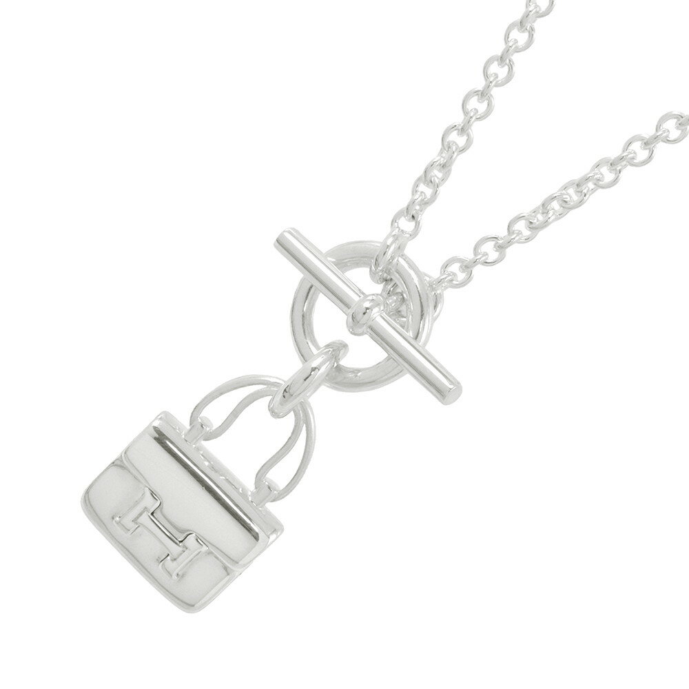 エルメス ネックレス アミュレット コンスタンス ペンダント ネックレス SV925シルバー HERMES ジュエリー 【安心保証】 【中古】 エルメス ネックレス アミュレット HERMES 中古のサムネイル