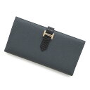 エルメス 長財布 ベアンスフレ タッチ グリミスティ/ブラック/ゴールド金具 エプソン/アリゲーターマット K刻印 エルメス 財布 エルメス 長財布 HERME...