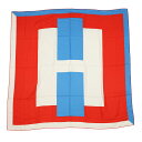 エルメス ストール カレ140 カレジェアン H PASSANT H・パッサン カシミヤ シルク 【中古】 エルメス ストール HERMES SCARF