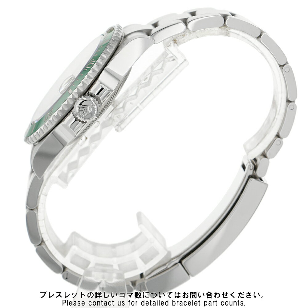 ロレックス サブマリーナ デイト ランダムシリアル ルーレット 126610LV ROLEX 腕時計 ウォッチ 黒文字盤 【安心保証】 【中古】 ロレックス サブマリーナ ROLEX ロレックス 中古