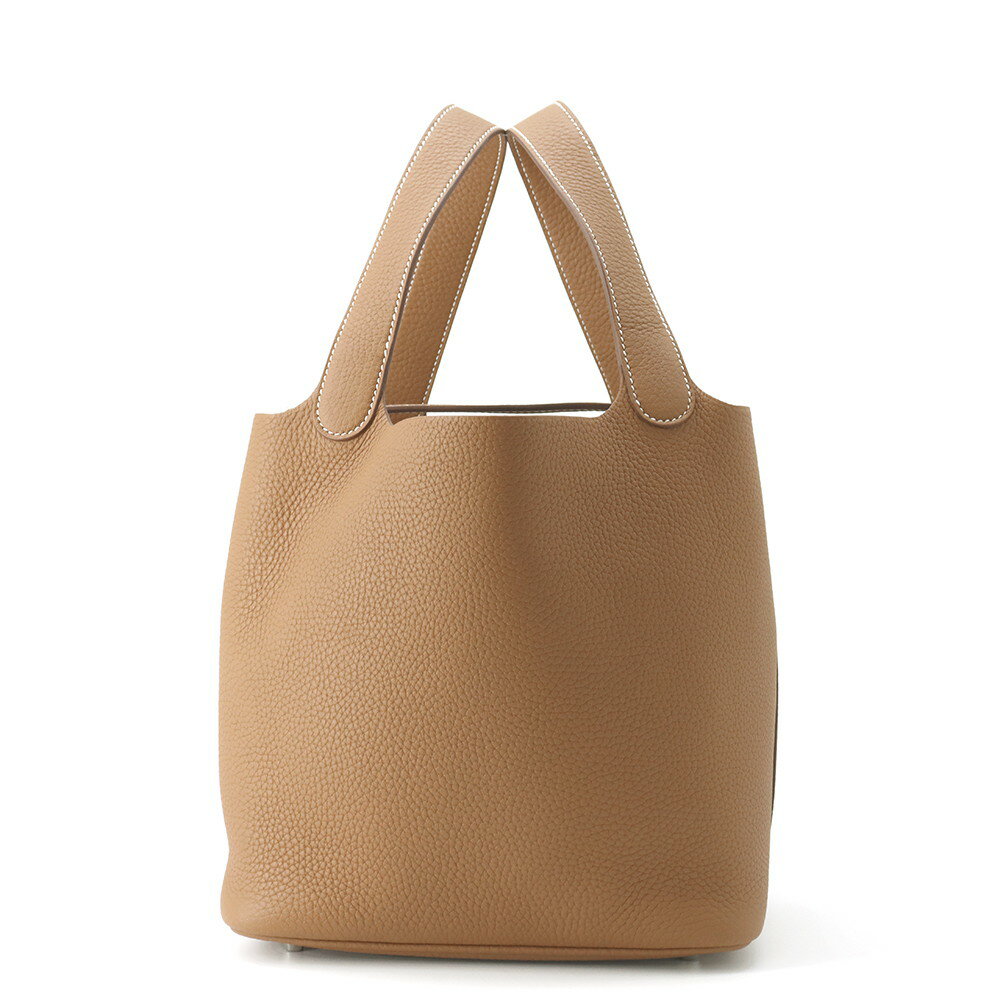 エルメス ハンドバッグ ピコタンロックMM ゴールド/シルバー金具 トリヨンクレマンス K刻印 エルメス ピコタンロック ピコタン エルメス バッグ エルメス レディース HERMES Picotin Lock HERMES BAGのサムネイル