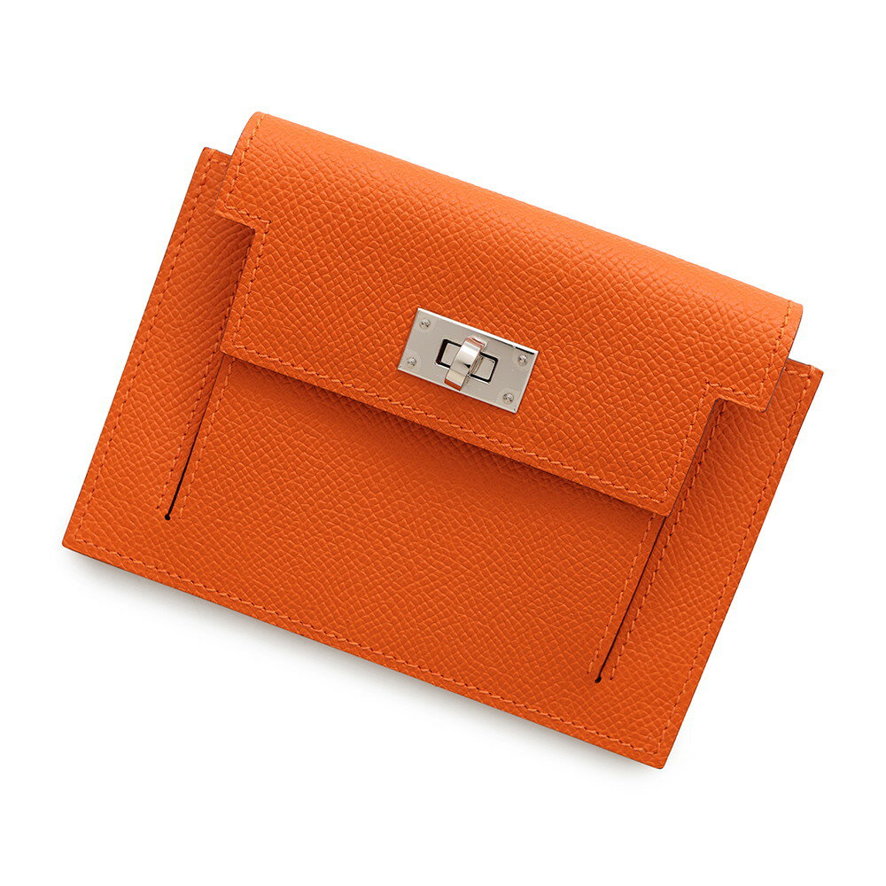 エルメス 財布 ケリーポケット コンパクト フー/シルバー金具 エプソン B刻印 【中古】 エルメス 財布 エルメス 小銭入れ カード入れ HERMES WALLETのサムネイル