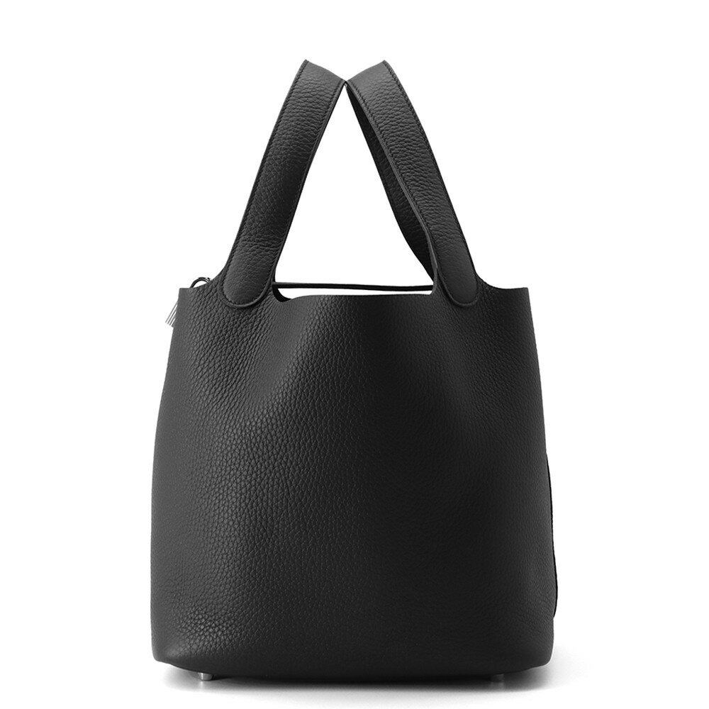 エルメス ハンドバッグ ピコタンロックMM ブラック/シルバー金具 トリヨンクレマンス K刻印 黒 【中古】 エルメス ピコタンロック ピコタン エルメス バッグ エルメス レディース HERMES Picotin Lock HERMES BAGのサムネイル