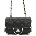 シャネル チェーン ショルダーバッグ クラッチバッグ ミニ マトラッセ ココマーク ラムスキン AP4512 CHANEL バッグ 黒 シャネル ショルダーバッグ シャネル バッグ CHANEL BAG