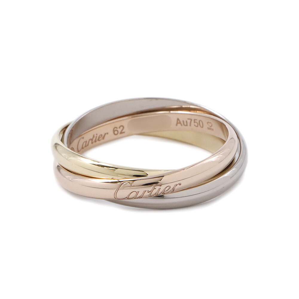 カルティエ リング トリニティリング スモールモデル SM K18YG/K18PG/K18WG リングサイズ62 B4086100 Cartier 【安心保証】 【中古】 カルティエ リング Cartier jewelry 中古のサムネイル