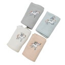 エルメス コットンガーゼ ガブリオル 4枚セット コットン HERMES ベビー ギフト 【中古】 エルメス ハンカチ エルメス ベビー HERMES