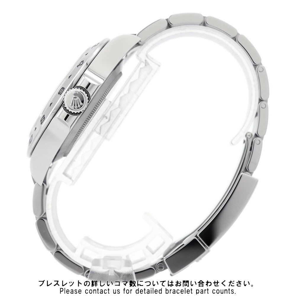 ロレックス エクスプローラー2 ランダムシリアル ルーレット 226570 ROLEX 腕時計 白文字盤 【安心保証】 【中古】 ロレックス エクスプローラー2 ROLEX ロレックス 中古