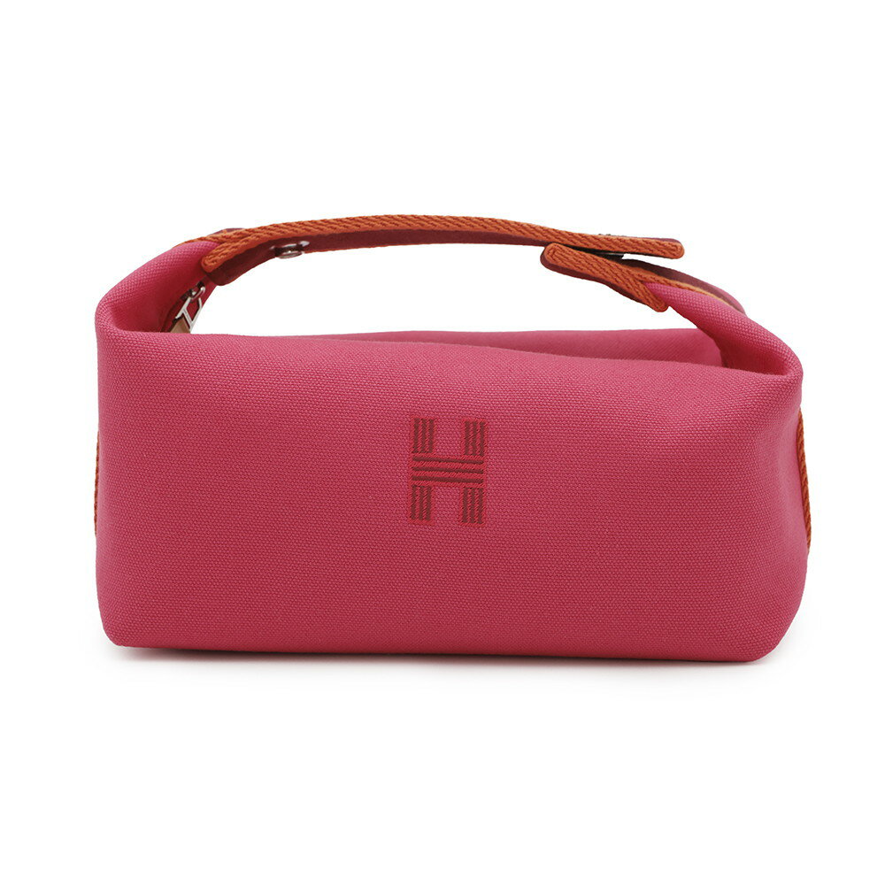 エルメス ポーチ ブリッド・ア・ブラックPM ハイビスカス/シルバー金具 キャンバス HERMES バッグ 小物入れ 【中古】 エルメス 小物入れ エルメス HERMESのサムネイル