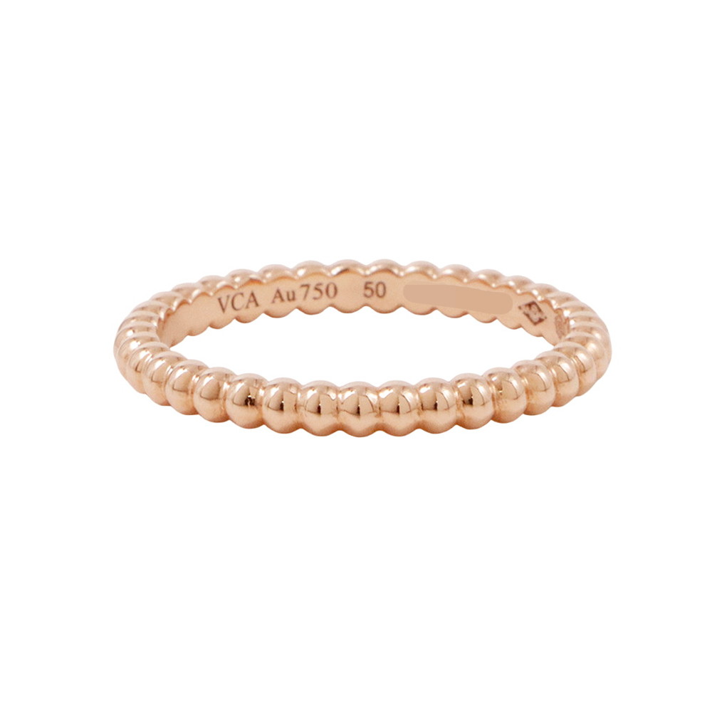 ヴァンクリーフ&アーペル リング ペルレ ゴールドパール スモール K18PGピンクゴールド サイズ50 VCARPJMF50/VCARPJMF00 指輪 【中古】 ヴァンクリーフ&アーペル ペルレ Van Cleef & Arpels ヴァンクリ 中古のサムネイル