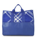 バーバリー トートバッグ チェック ショッパートート ウール レザー 8075132 BURBERRY 2way 【安心保証】 【中古】 バーバリー バッグ レディース BURBERRY BAG