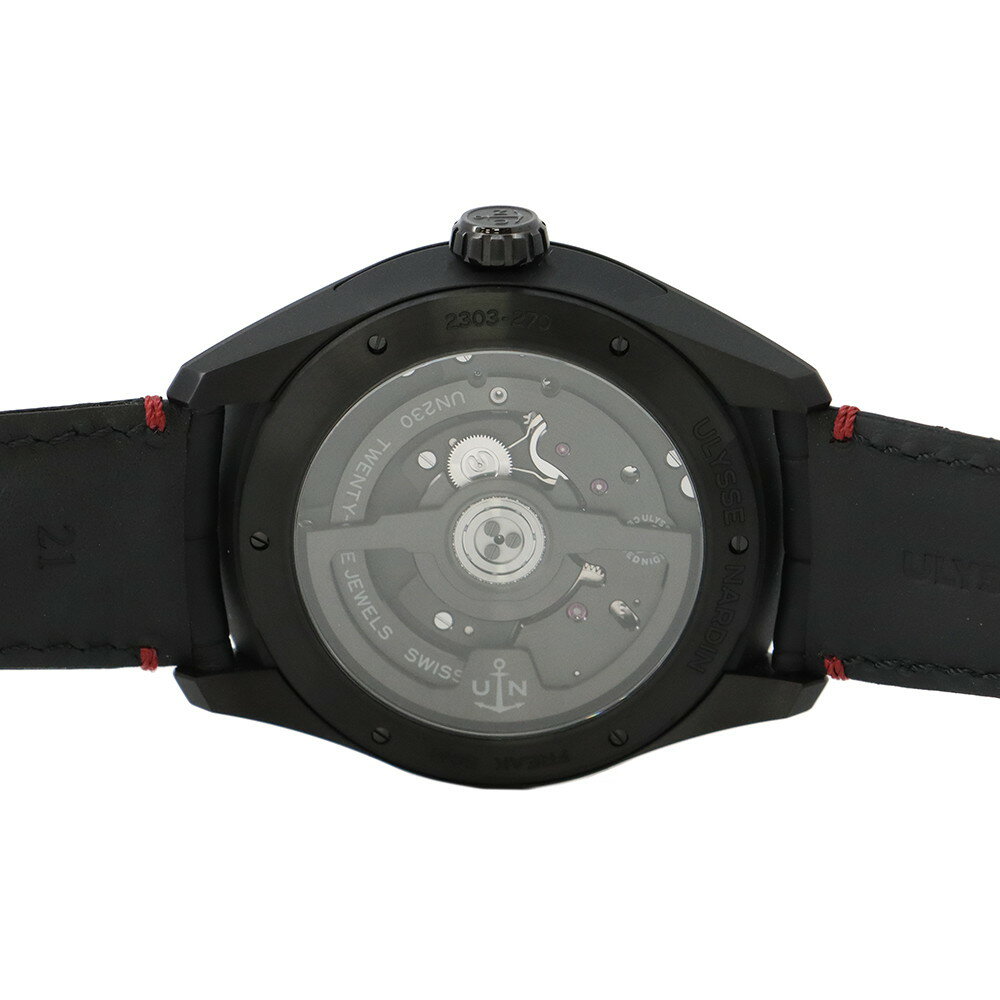 ユリスナルダン フリークX 2303-270 ULYSSE NARDIN 腕時計 黒文字盤 【中古】 ユリスナルダン フリーク ULYSSE NARDIN ユリスナルダン 中古