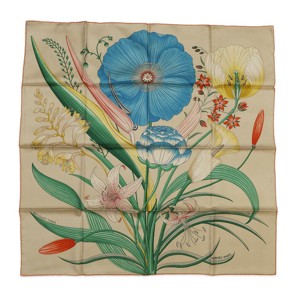 エルメス スカーフ カレ90 ブケ・フィナル Bouquet Final HERMES シルク エルメス スカーフ エルメス カレ HERMES SCARFのサムネイル