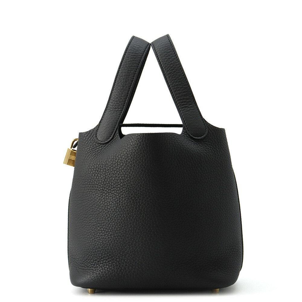 エルメス ハンドバッグ ピコタンロックPM ブラック/ゴールド金具 トリヨンクレマンス K刻印 HERMES トートバッグ 黒 エルメス ピコタンロック ピコタン エルメス バッグ エルメス レディース HERMES Picotin Lock HERMES BAGのサムネイル