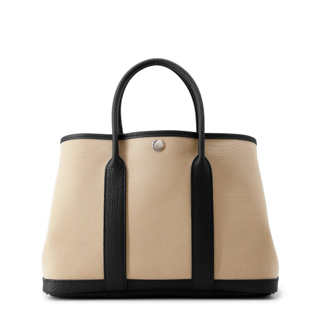 エルメス トートバッグ ガーデンパーティTPM トレンチ/ブラック/シルバー金具 トワルアッシュ/ネゴンダ K刻印 黒 エルメス ガーデンパーティ エルメス バッグ エルメス レディース HERMES BAGのサムネイル