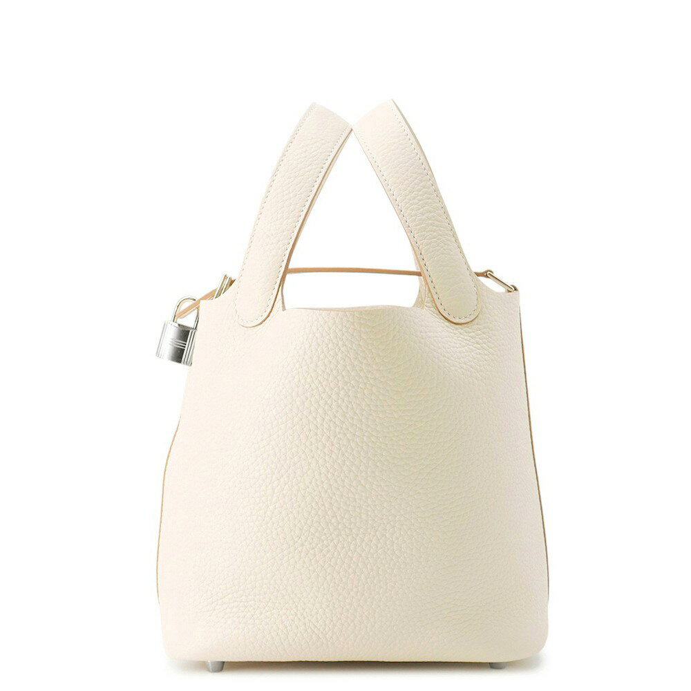 エルメス ハンドバッグ ピコタンロックPM クレ/シルバー金具 トリヨンクレマンス K刻印 HERMES トートバッグ エルメス ピコタンロック ピコタン エルメス バッグ エルメス レディース HERMES Picotin Lock HERMES BAGのサムネイル