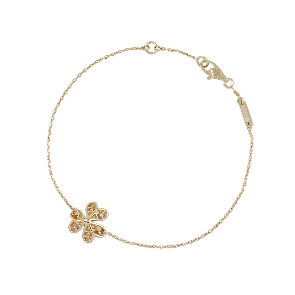 ヴァンクリーフ&アーペル ブレスレット フリヴォル ミニモデル ダイヤモンド 25P 計0.21ct K18YGイエローゴールド VCARP24100 【安心保証】 【中古】 ヴァンクリーフ&アーペル フリヴォル ダイヤモンド Van Cleef & Arpels ヴァンクリ 中古