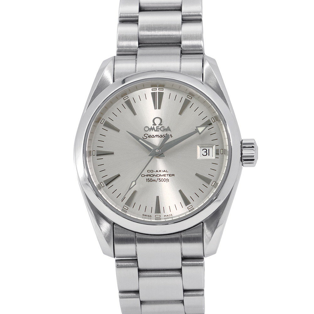 オメガ シーマスター アクアテラ 2504.30 OMEGA 腕時計 ウォッチ シルバー文字盤 【安 ...