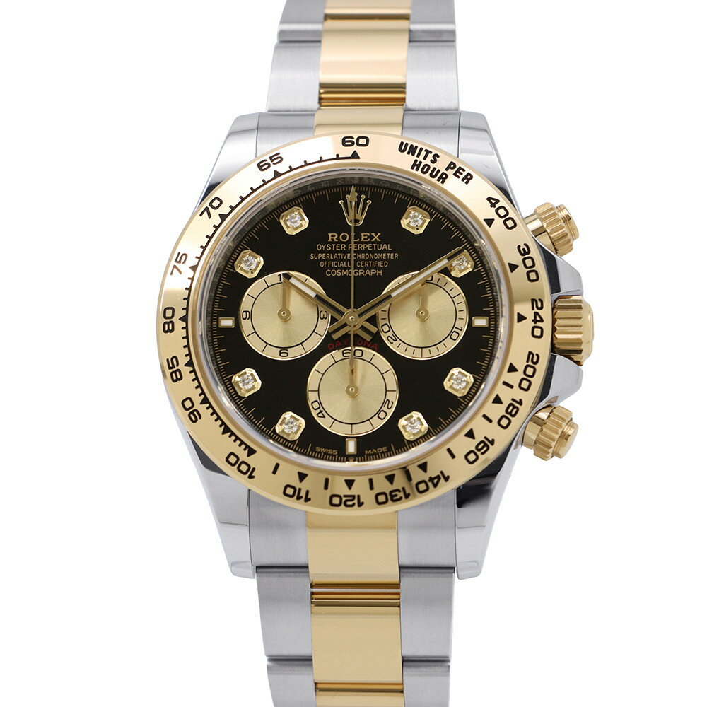 ロレックス コスモグラフ デイトナ 126503G ROLEX 腕時計 黒/ゴールデン文字盤 8P...