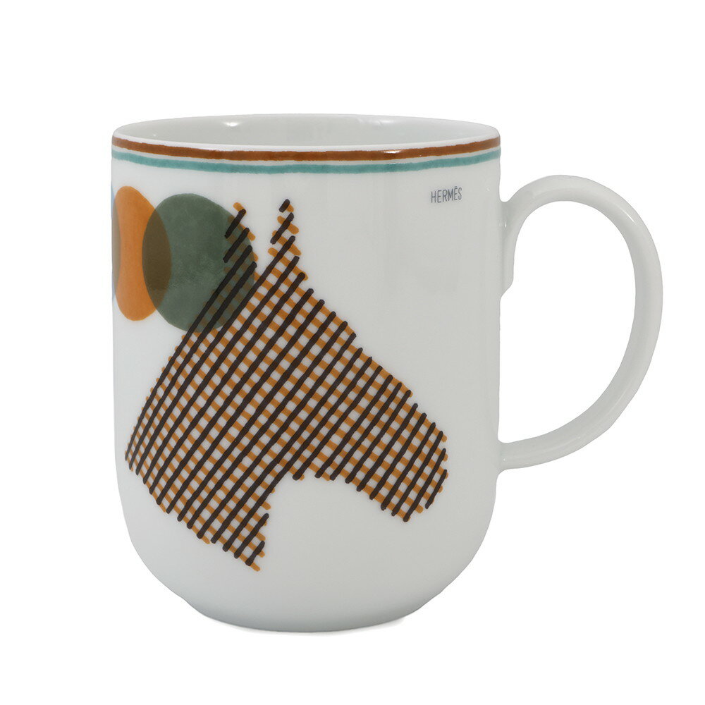 エルメス マグカップ ソー・エルメス シュヴァル 300ml 陶器 HERMES カップ マグ 食器 エルメス カップ エルメス 食器 HERMES