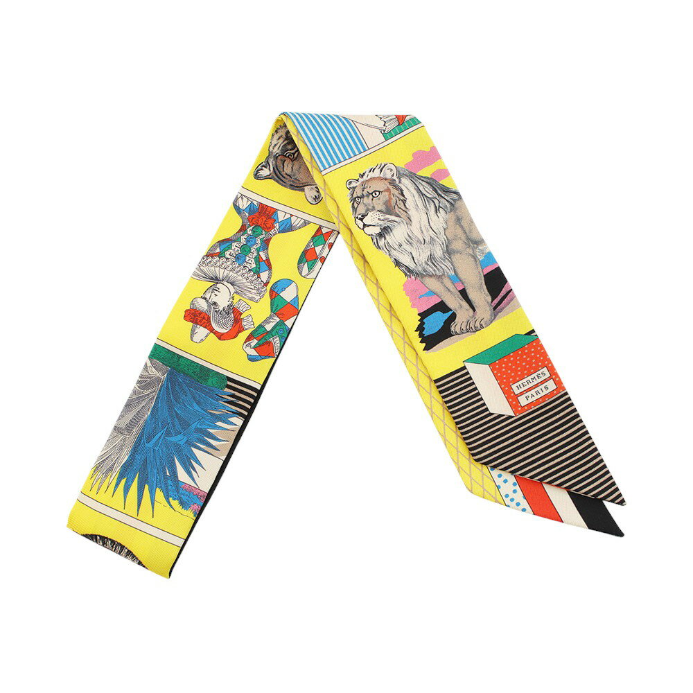 エルメス スカーフ ツイリー グラン・テアトル・ヌーヴォー Grand Theatre Nouveau HERMES シルクツイル 2022年春夏 【中古】 エルメス スカーフ エルメス ツイリー HERMES SCARF TWILLY