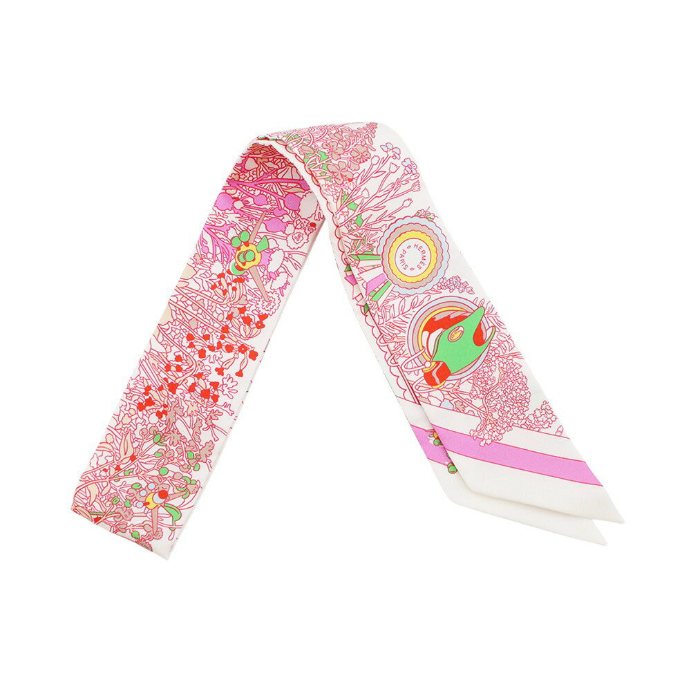 エルメス スカーフ ツイリー ポニー・ピット・ストップ Pony Pit Stop HERMES シルクツイル 2025年秋冬 【中古】 エルメス スカーフ エルメス ツイリー HERMES SCARF TWILLY