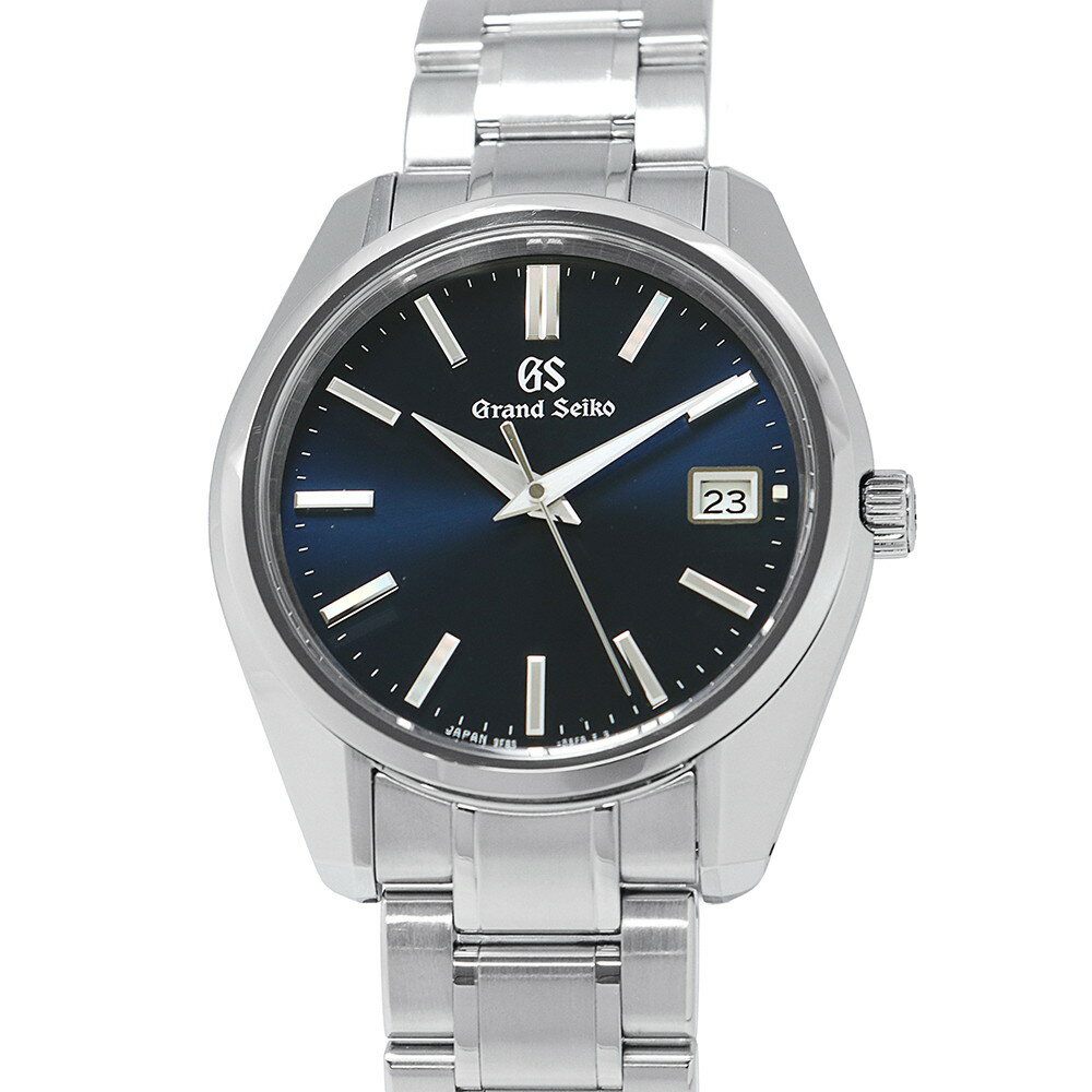 セイコー グランドセイコー ヘリテージコレクション SBGP005 SEIKO 腕時計 クォーツ ネイビー文字盤 【安心保証】 【中古】 セイコー グランドセイコー SEIKO 中古