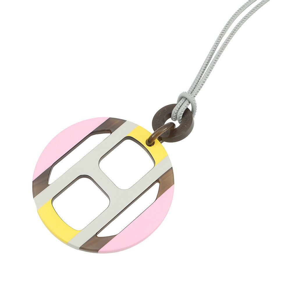 乐天商城 - エルメス ネックレス Hエキップ Equipe バッファローホーン HERMES アクセサリー 【安心保証】 【中古】 エルメス アクセサリー エルメス HERMES NECKLACE