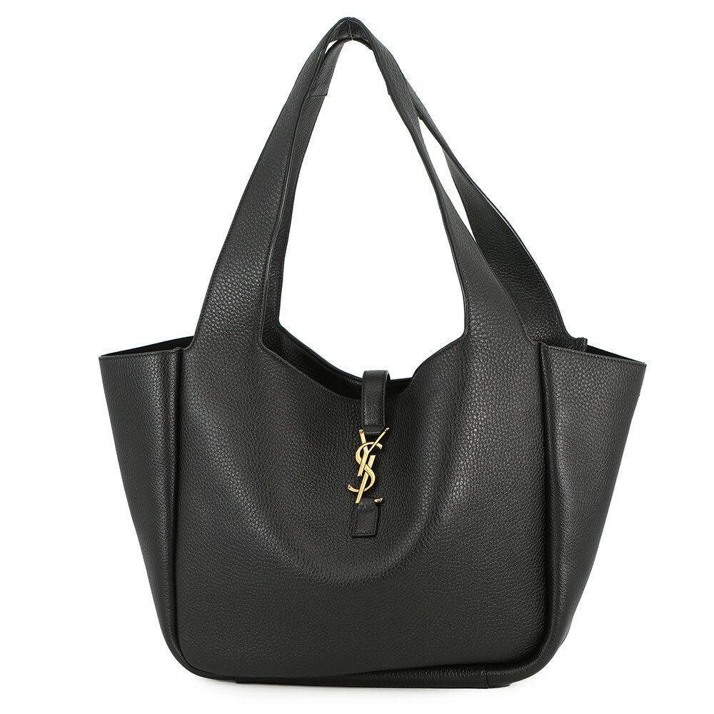 乐天商城 - サンローランパリ トートバッグ LE 5 A 7 BEA ル・サンカセット ベア 763435 SAINT LAURENT PARIS 黒 【安心保証】 【中古】 サンローランパリ バッグ SAINT LAURENT PARIS BAG