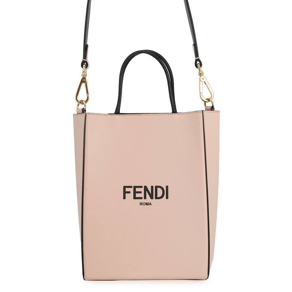 Rakuten - フェンディ ハンドバッグ ショッピングバッグ スモール 8BH382 FENDI 2wayショルダーバッグ 黒 【安心保証】 【中古】 フェンディ バッグ レディース FENDI BAG