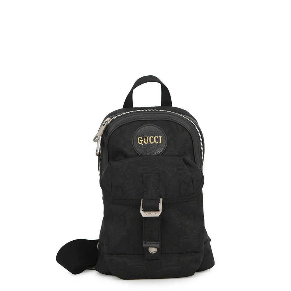 GUCCI\\\\\\\'\\\\\\\' - グッチ ボディバッグ GGナイロン オフ ザ グリッド スリング バックパック 658631 GUCCI バッグ 黒 【安心保証】 【中古】 グッチ GGナイロン バッグ GUCCI BAG