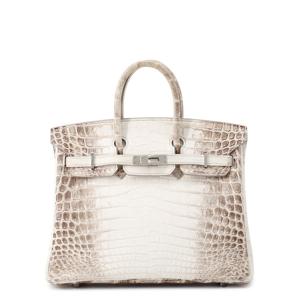 エルメス バーキン25 ヒマラヤ/シルバー金具 ニロティカスマット □N刻印 HERMES Birkin ハンドバッグ 【安心保証】 【中古】 エルメス バーキン エルメス バッグ エルメス レディース HERMES Birkin HERMES BAG