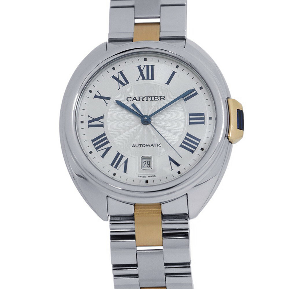 カルティエ クレ ドゥ カルティエ W2CL0002 Cartier 腕時計 シルバー文字盤 【安心保証】 【中古】 カルティエ クレ ドゥ カルティエ Cartier カルティエ 中古