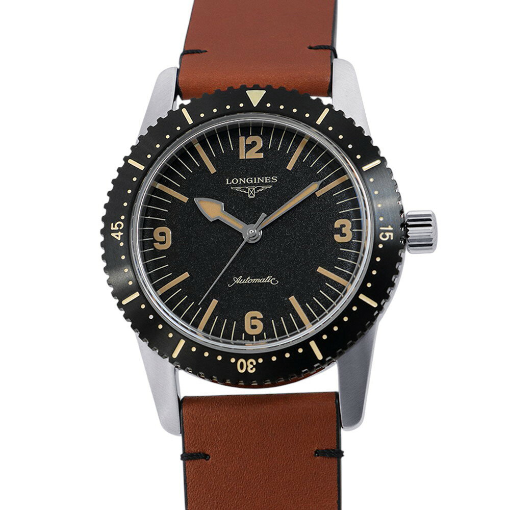 ロンジン ヘリテージ スキンダイバー L2.822.4.56.2 LONGINES 腕時計 黒文字盤 ロンジン ヘリテージ LONGINES ロンジン 新品