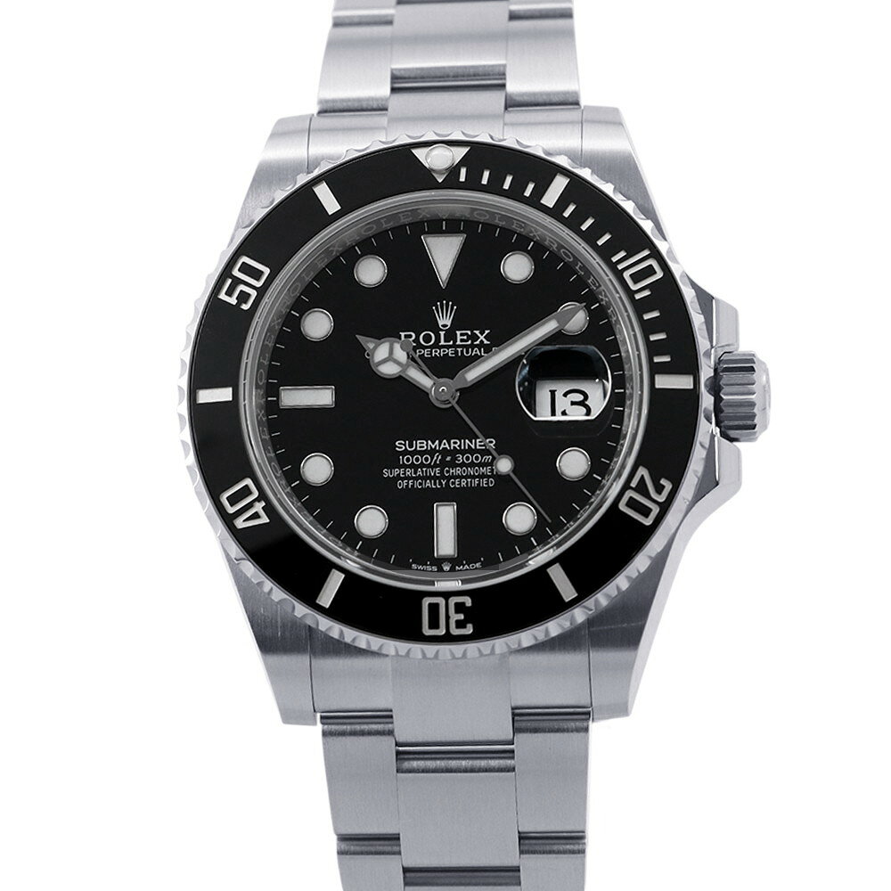 樂天商城 - ロレックス サブマリーナ デイト ランダムシリアル ルーレット 126610LN ROLEX 腕時計 黒文字盤 【安心保証】 【中古】 ロレックス サブマリーナ ROLEX ロレックス 中古