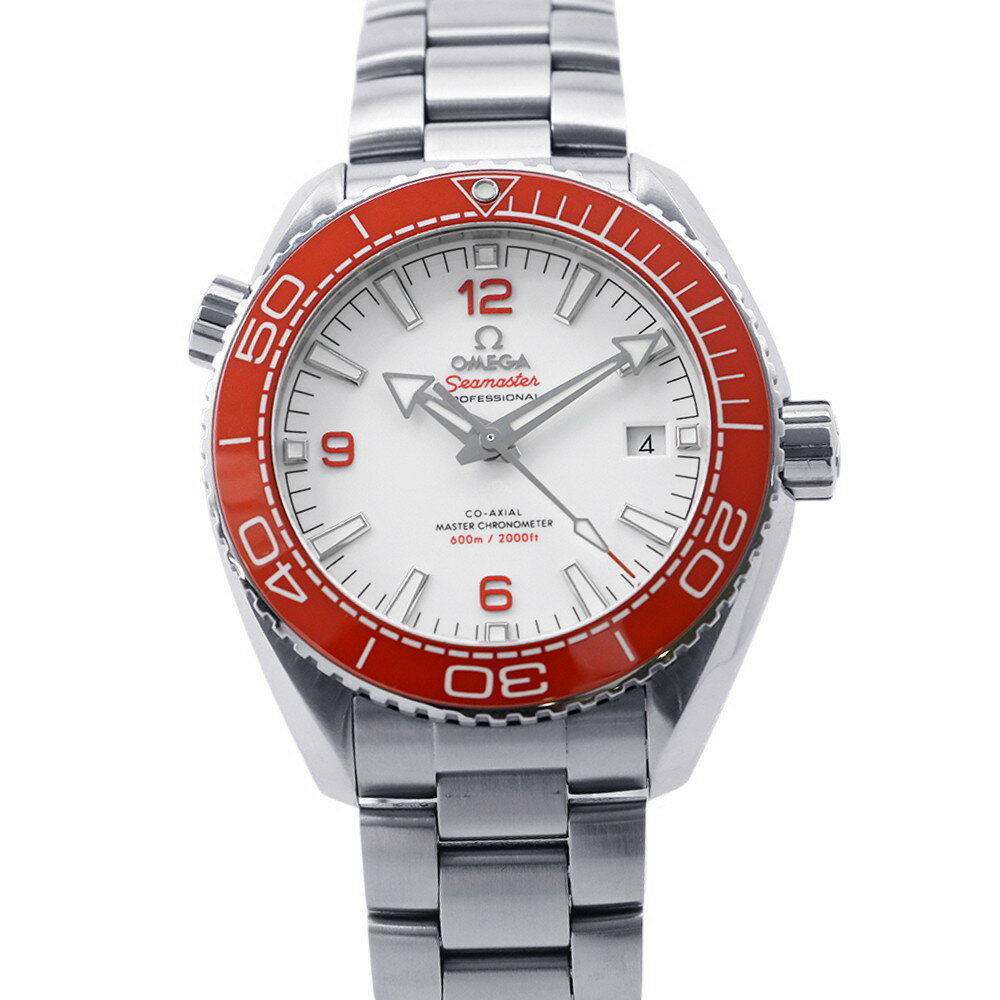 乐天商城 - オメガ シーマスター プラネットオーシャン600 コーアクシャル 215.30.44.21.04.001 OMEGA 腕時計 白文字盤 【安心保証】 【中古】 オメガ シーマスター OMEGA オメガ 中古