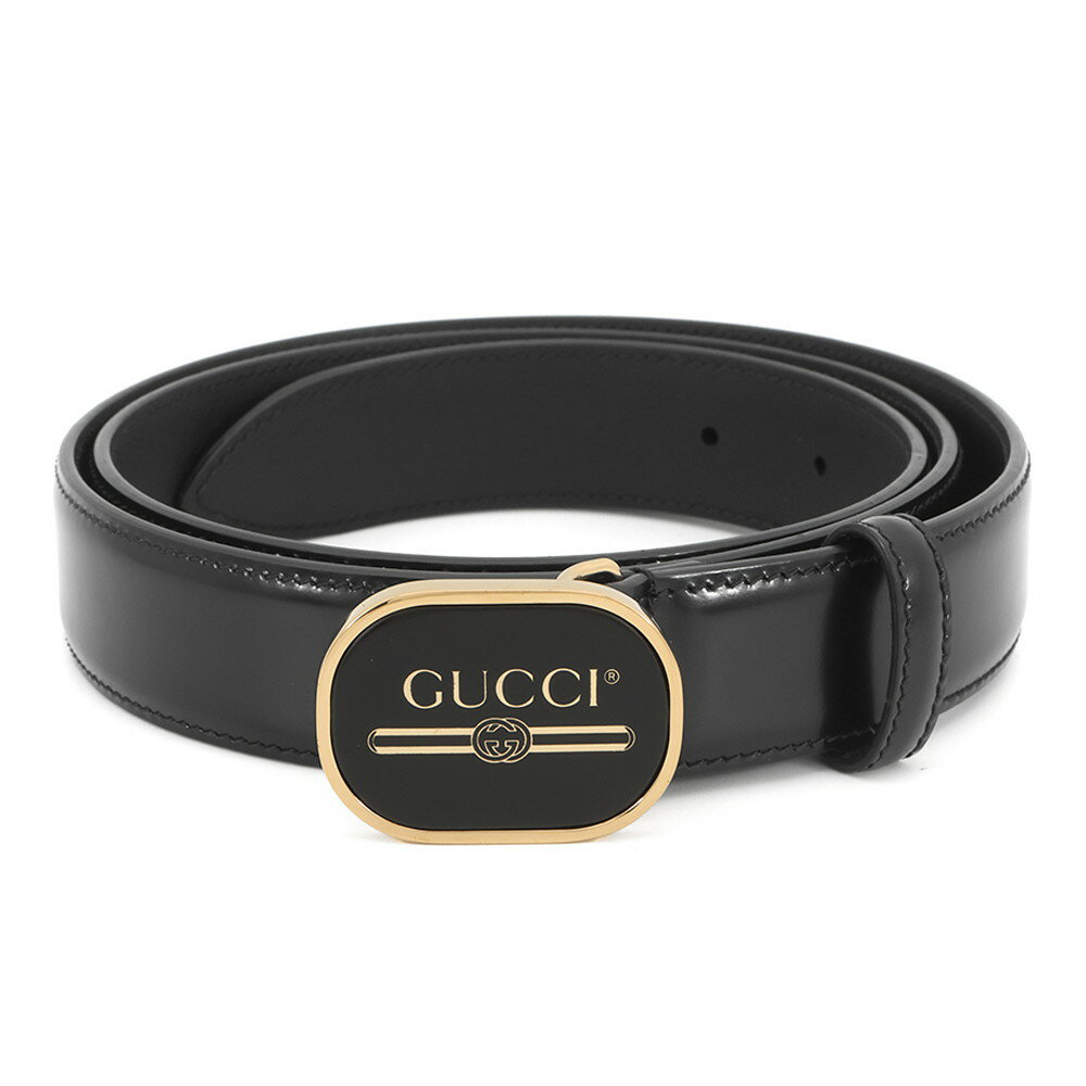 GUCCI - グッチ べルト レザー サイズ100 547754 GUCCI メンズ 黒 【安心保証】 【中古】 グッチ べルト GUCCI