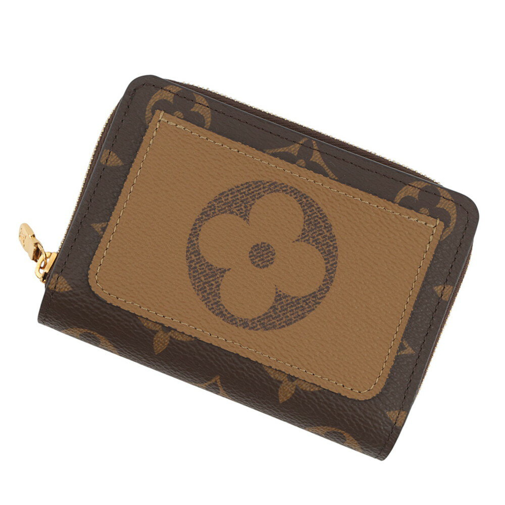 Rakuten - ルイヴィトン 二つ折り財布 モノグラム/モノグラム・リバース ポルトフォイユ・ルー M81461 LOUIS VUITTON ヴィトン 財布 黒 ブラック 【中古】 ルイ・ヴィトン 二つ折り財布 ルイ ヴィトン LOUIS VUITTON WALLET